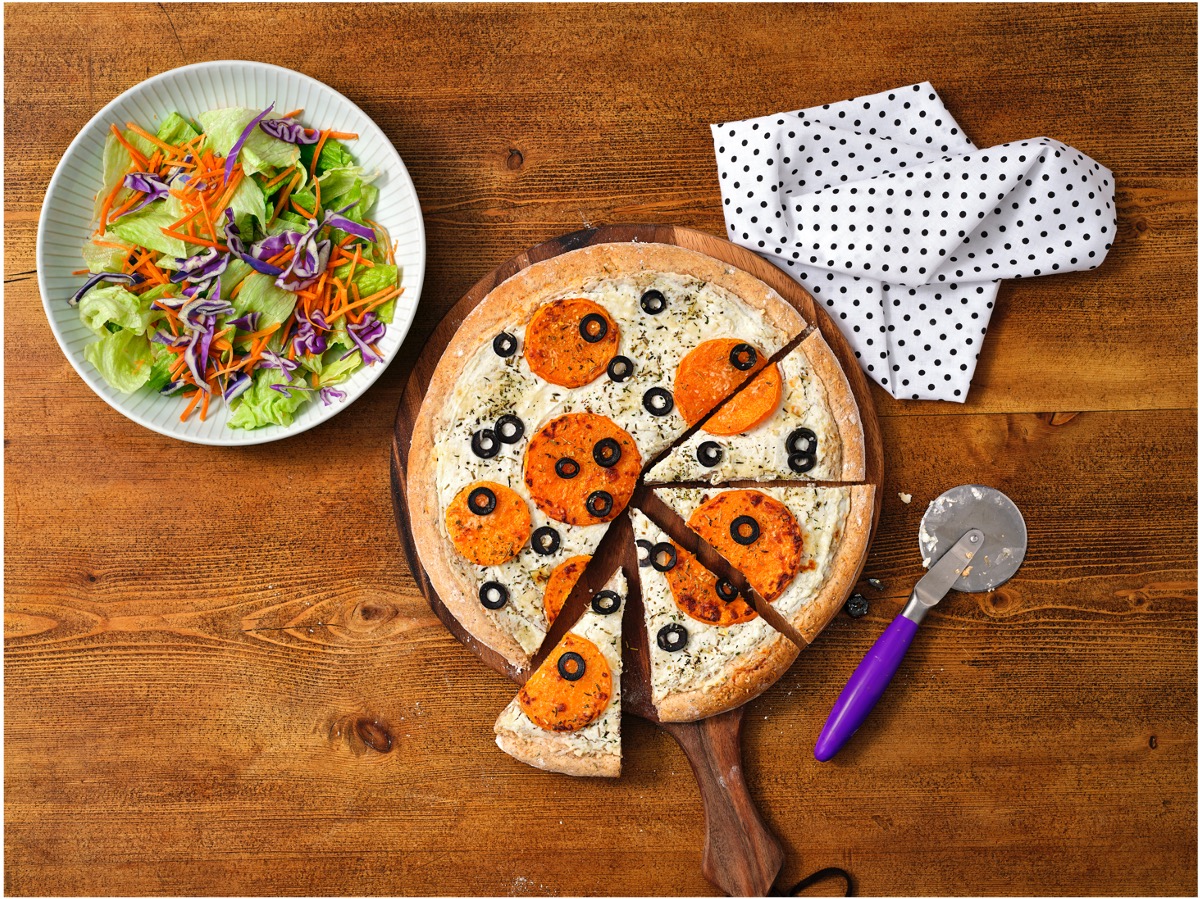 Dalmation style pizza